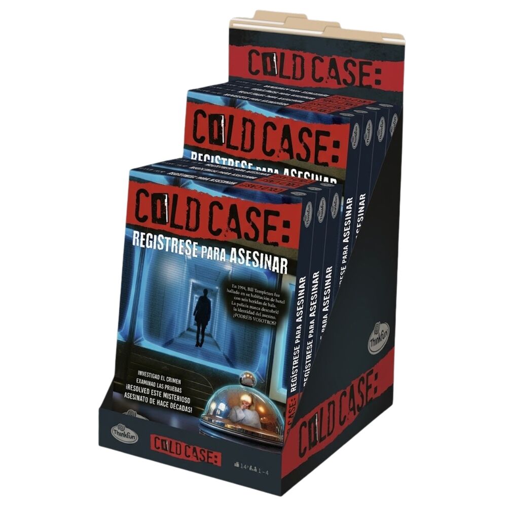 Juego de mesa Ravensburger Cold Case 5 Regístrese para asesinar