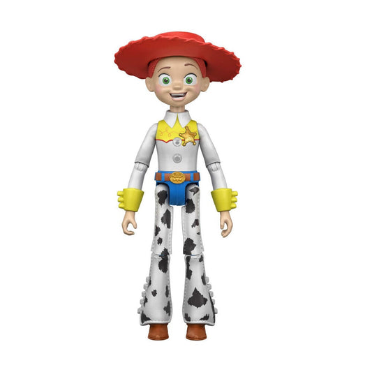 Figura parlante articulada de Jessie de Toy Story 5 con sombrero rojo y placa de sheriff - 4