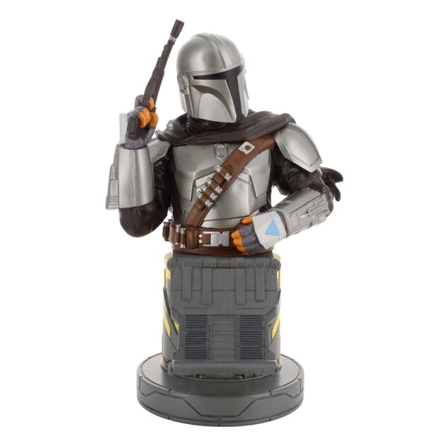 Figura Cable Guy de The Mandalorian Bounty Hunter con base circular - 5