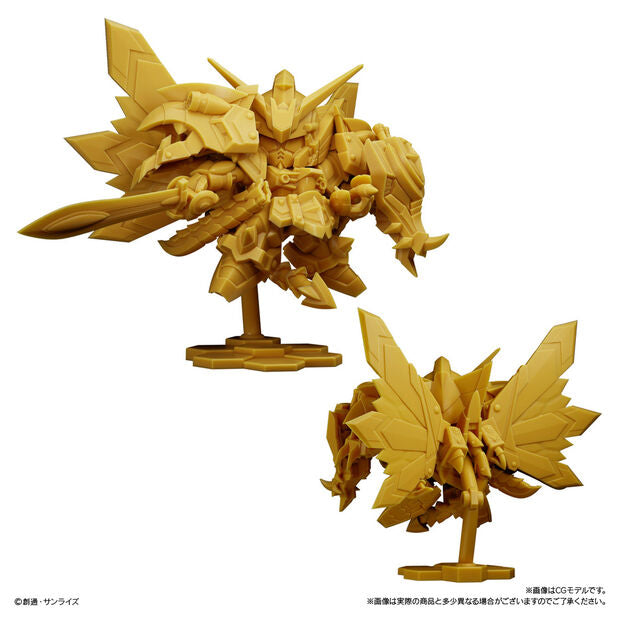 Figura Gundam Superior Define 02 sin pintar en pose dinámica - 5