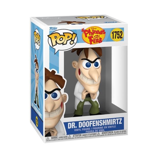 Figura Funko POP de Dr. Doofenshmirtz de Phineas and Ferb - 2