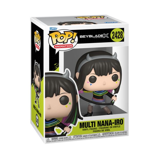 Figura Funko POP! Nana - Iro de Beyblade X con cabello negro y aro - 2