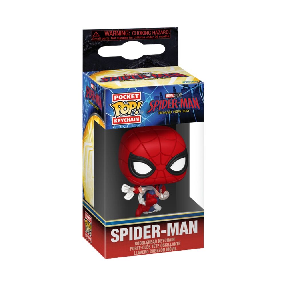 Llavero Funko Pocket POP de Spider-Man en pose de acción - 2