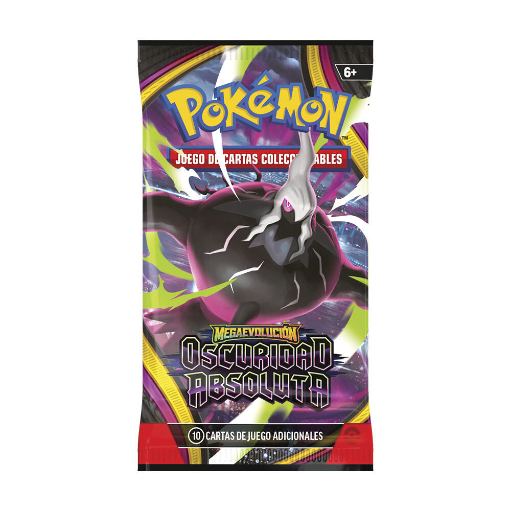 Sobre de cartas Pokémon Megaevolución Oscuridad Absoluta - 8