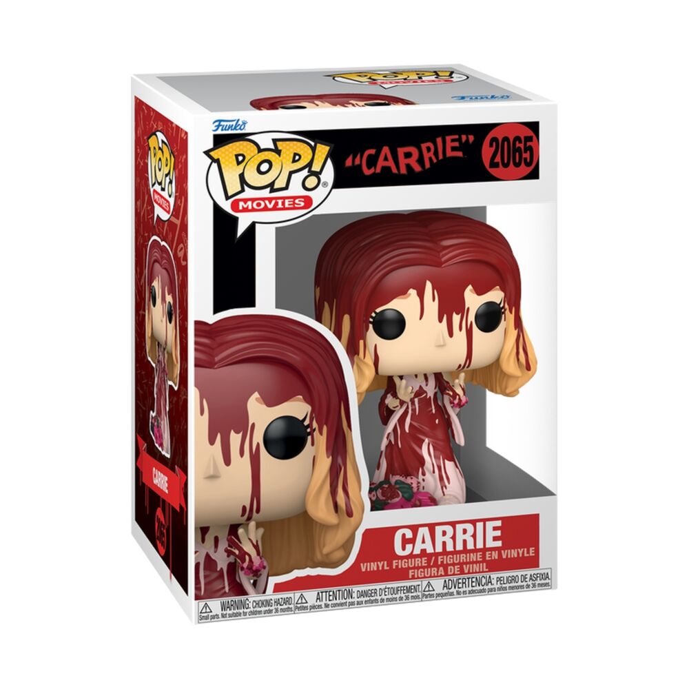 Figura Funko POP! Carrie Bloody con vestido ensangrentado y ramo de flores - 2