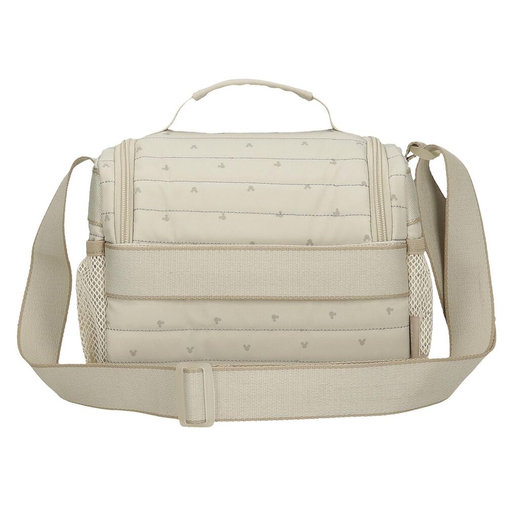 Bolsa portameriendas beige Duna con diseño de Mickey Disney - 3