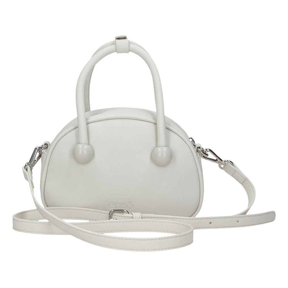 Bolso Bowlogue blanco de Minnie Disney con asas y correa - 3