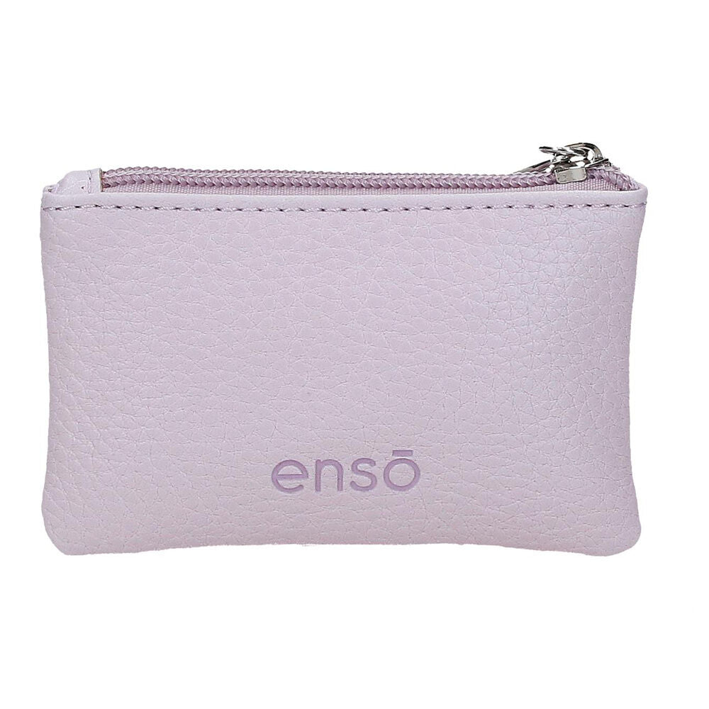 Monedero lila Bloom Stitch Disney con cremallera y anilla metálica - 3
