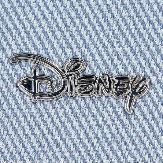 Bandolera azul claro de Stitch Disney con solapa y flores - 4