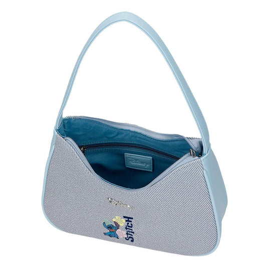 Bandolera azul claro Tiki Stitch Disney con estampado floral - 4