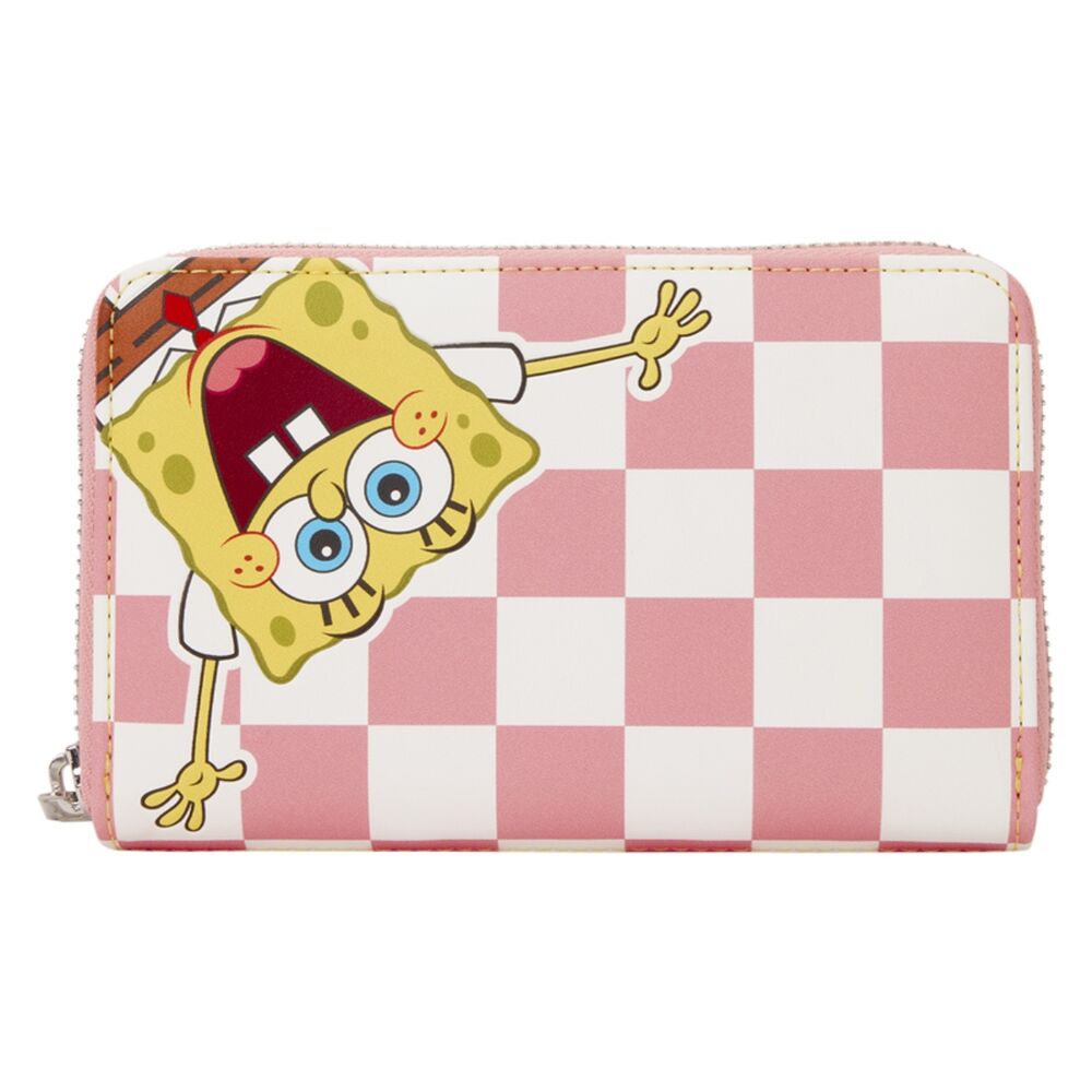 Cartera Loungefly de Patrick Star con cuadros amarillos y blancos - 4