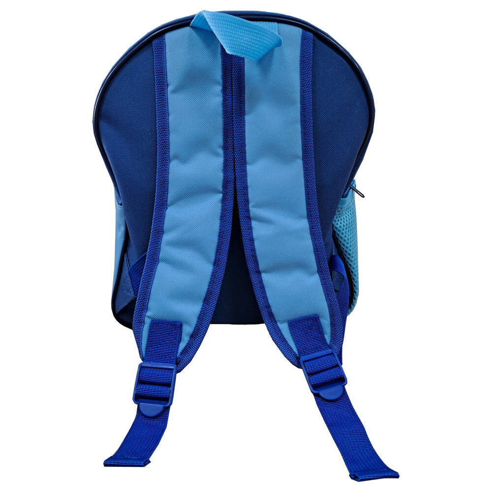 Mochila 3D azul de Disney Stitch con frontal de PVC - 3