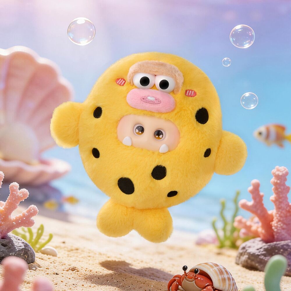 Figura sorpresa OHKU Giggle Monster Ocean Adventures con cordón de llavero - 12