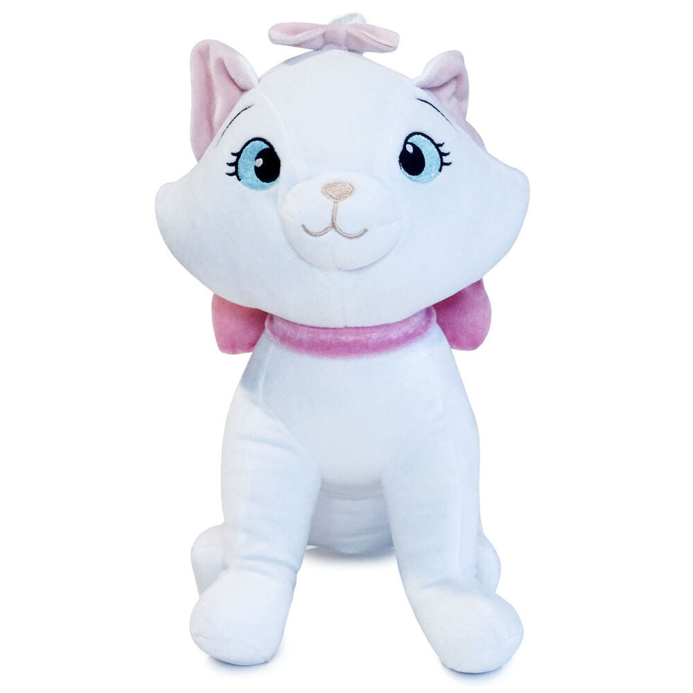 Peluche de Marie de Los Aristogatos Disney con lazo rosa