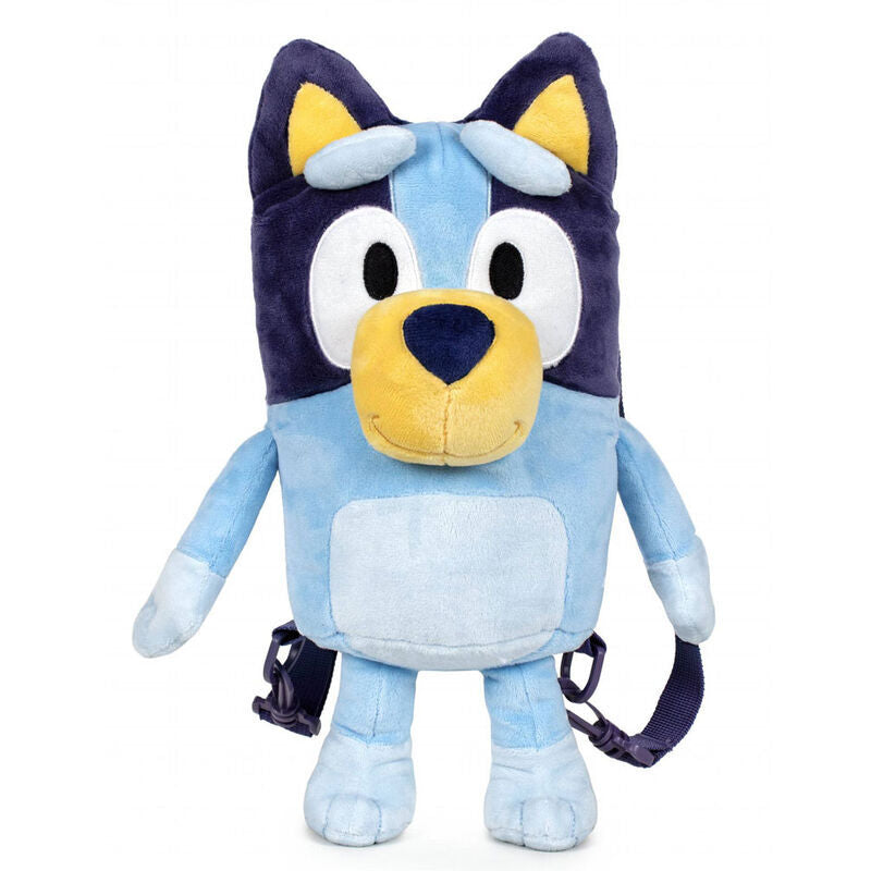 Mochila de peluche de Bluey de 35 cm en tonos azules