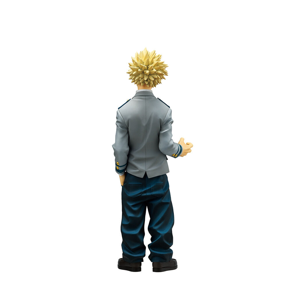 Figura Ichibansho de Katsuki Bakugo con uniforme gris - 4