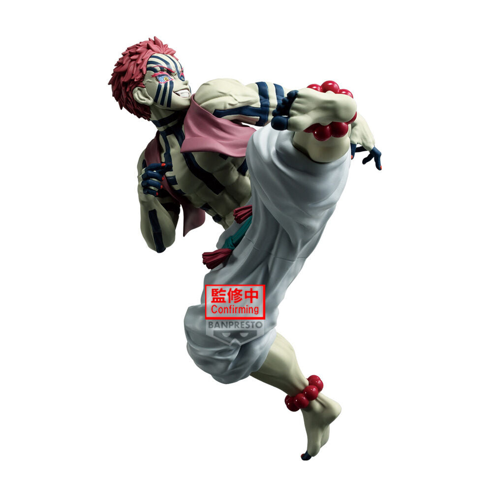 Figura de Akaza Maximatic de Demon Slayer en pose de combate - 2