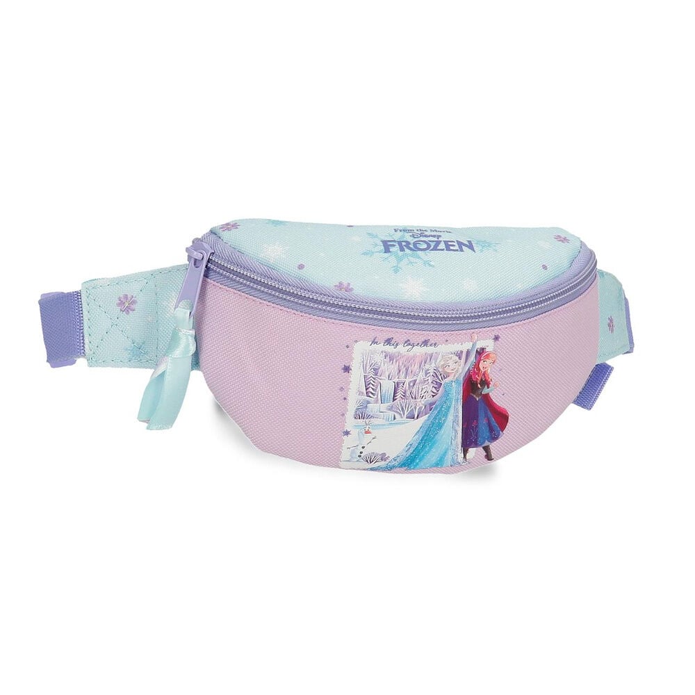 Riñonera Frozen Disney In This Together en tonos pastel