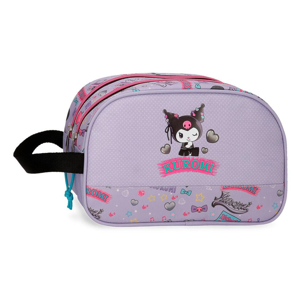Neceser lila Kuromi Retropop adaptable a carro
