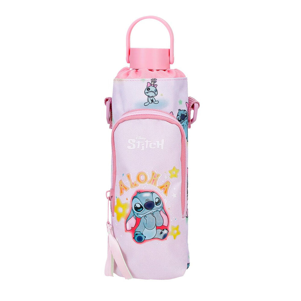 Bandolera rosa de Stitch Disney con bolsillo frontal - 2