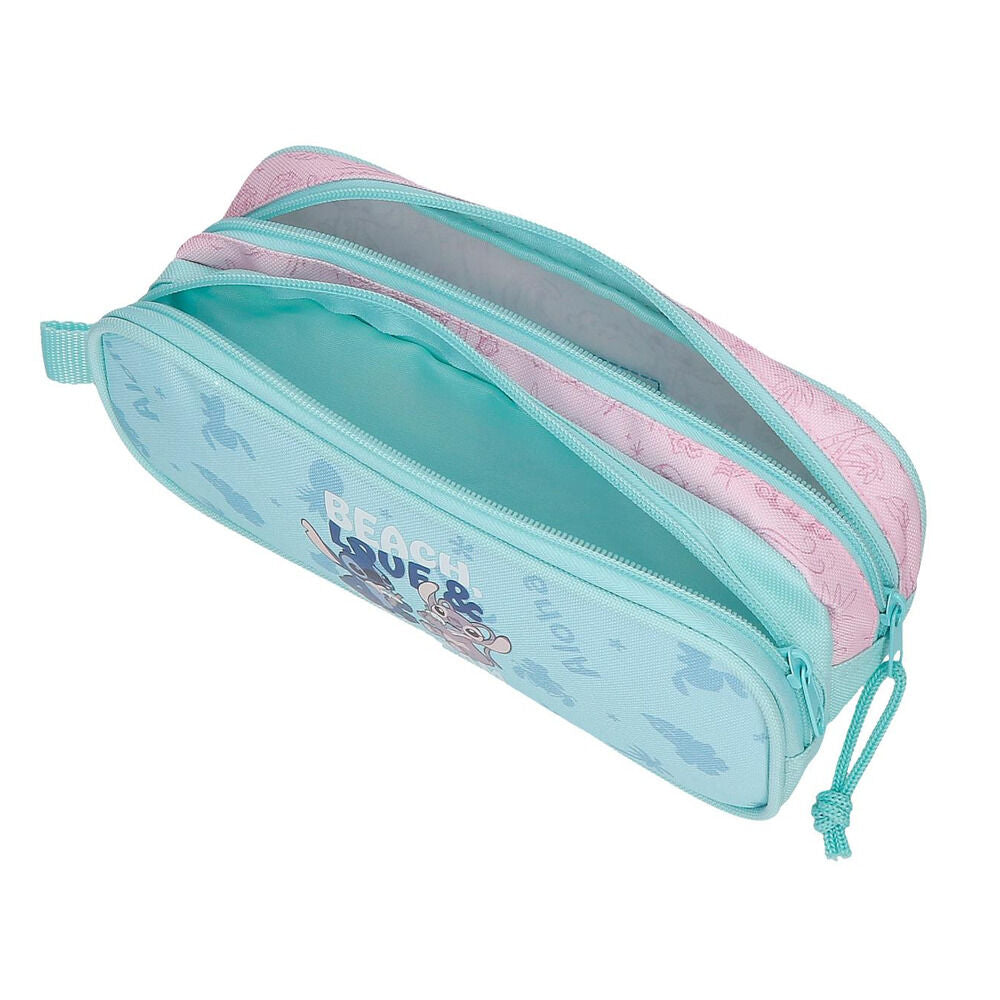 Neceser turquesa y rosa de Stitch y Angel Disney - 4