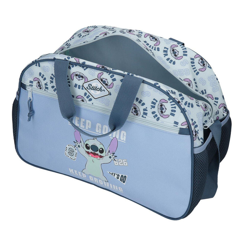 Bolsa de viaje azul claro de Stitch Disney Keep Going - 4
