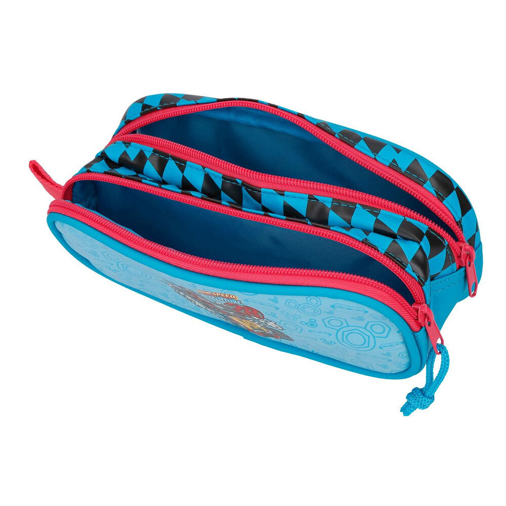 Neceser azul de Mickey Disney High Speed con coche de carreras - 4