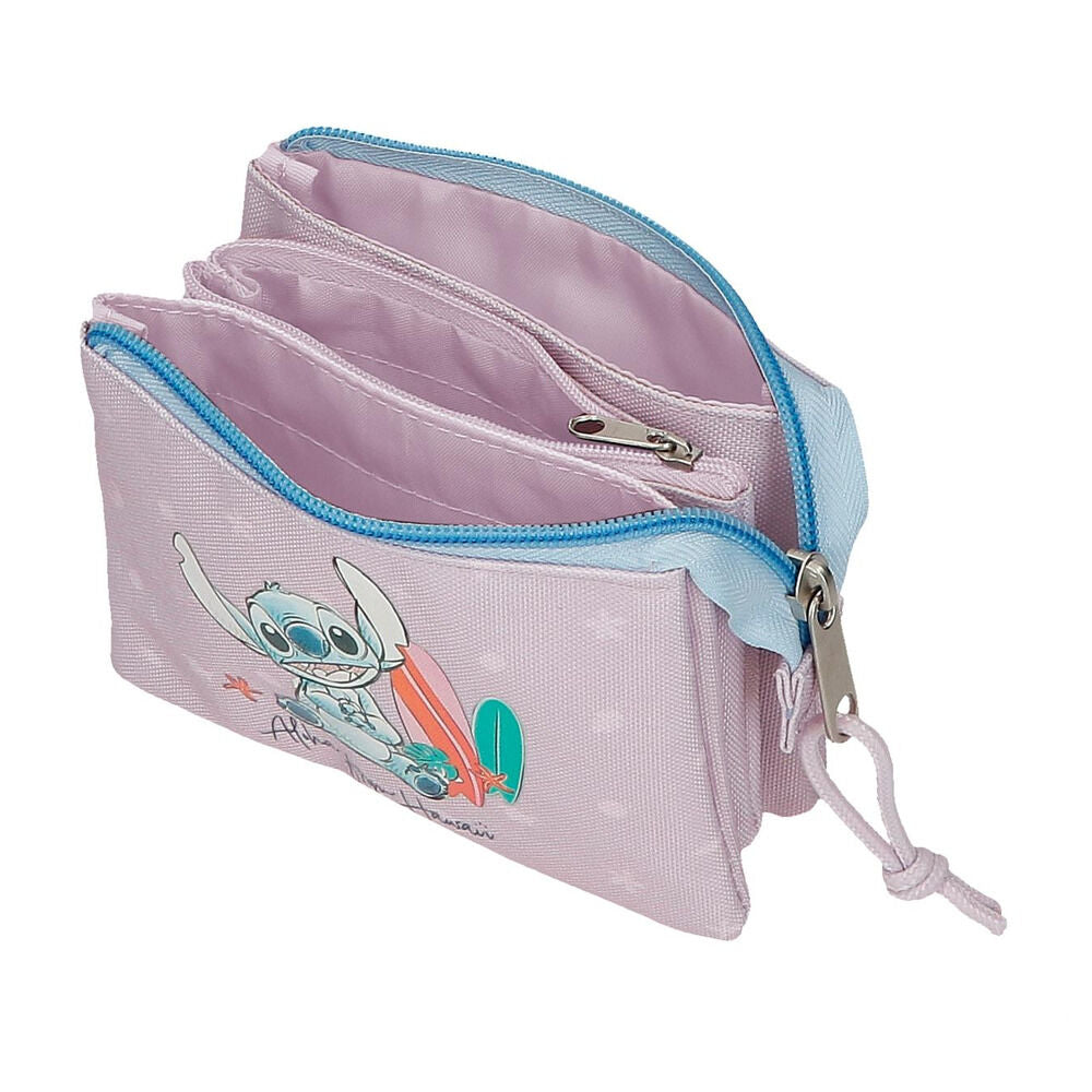 Neceser lila de Stitch Disney From Hawaii con tabla de surf - 4
