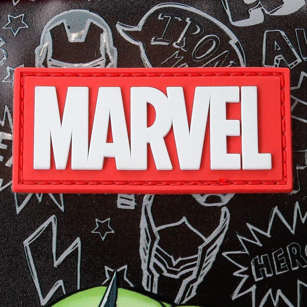 Neceser Avengers Marvel negro con estampado de superhéroes - 6