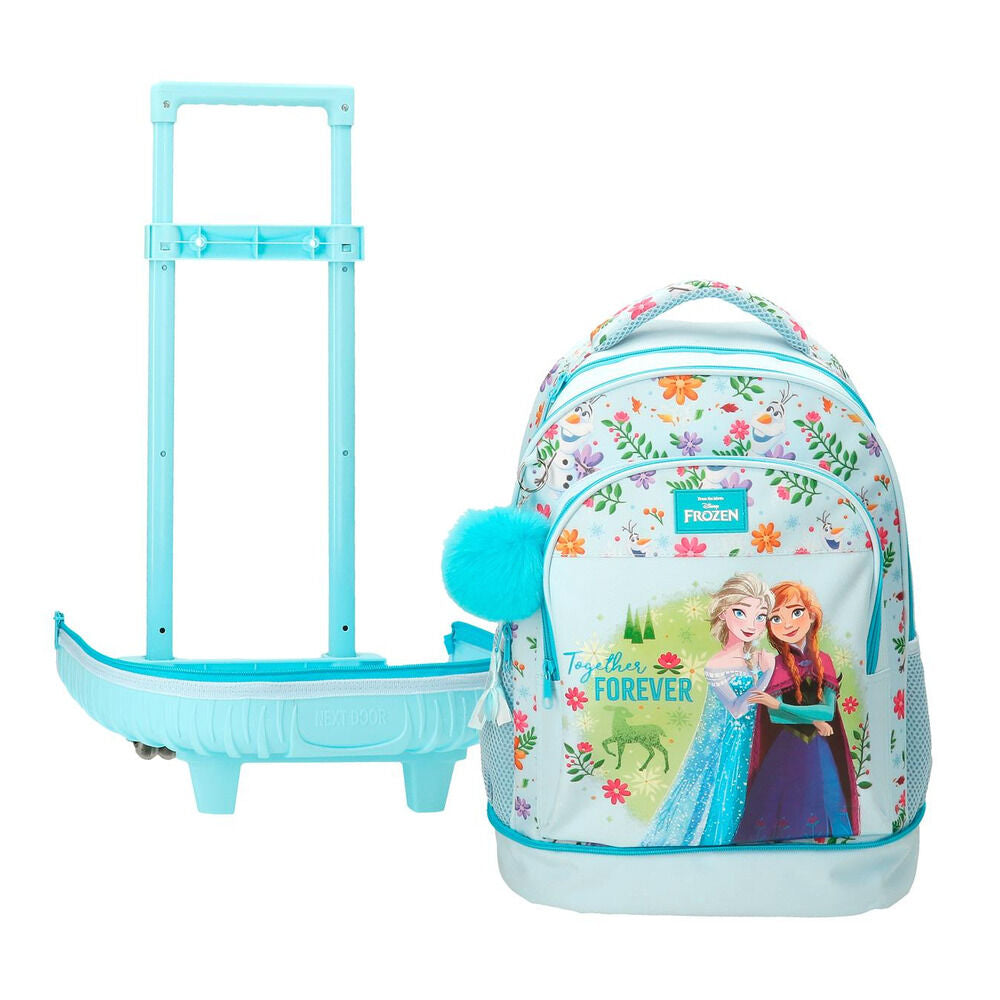 Trolley desmontable Frozen Disney turquesa con Elsa, Anna y Olaf - 6