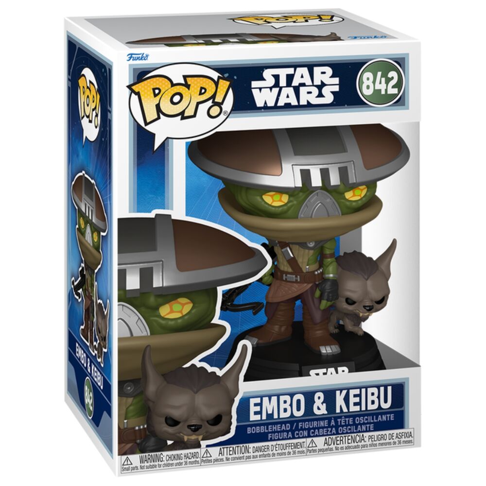 Figura Funko POP! de Embo y Keibu de Star Wars: The Mandalorian - 2