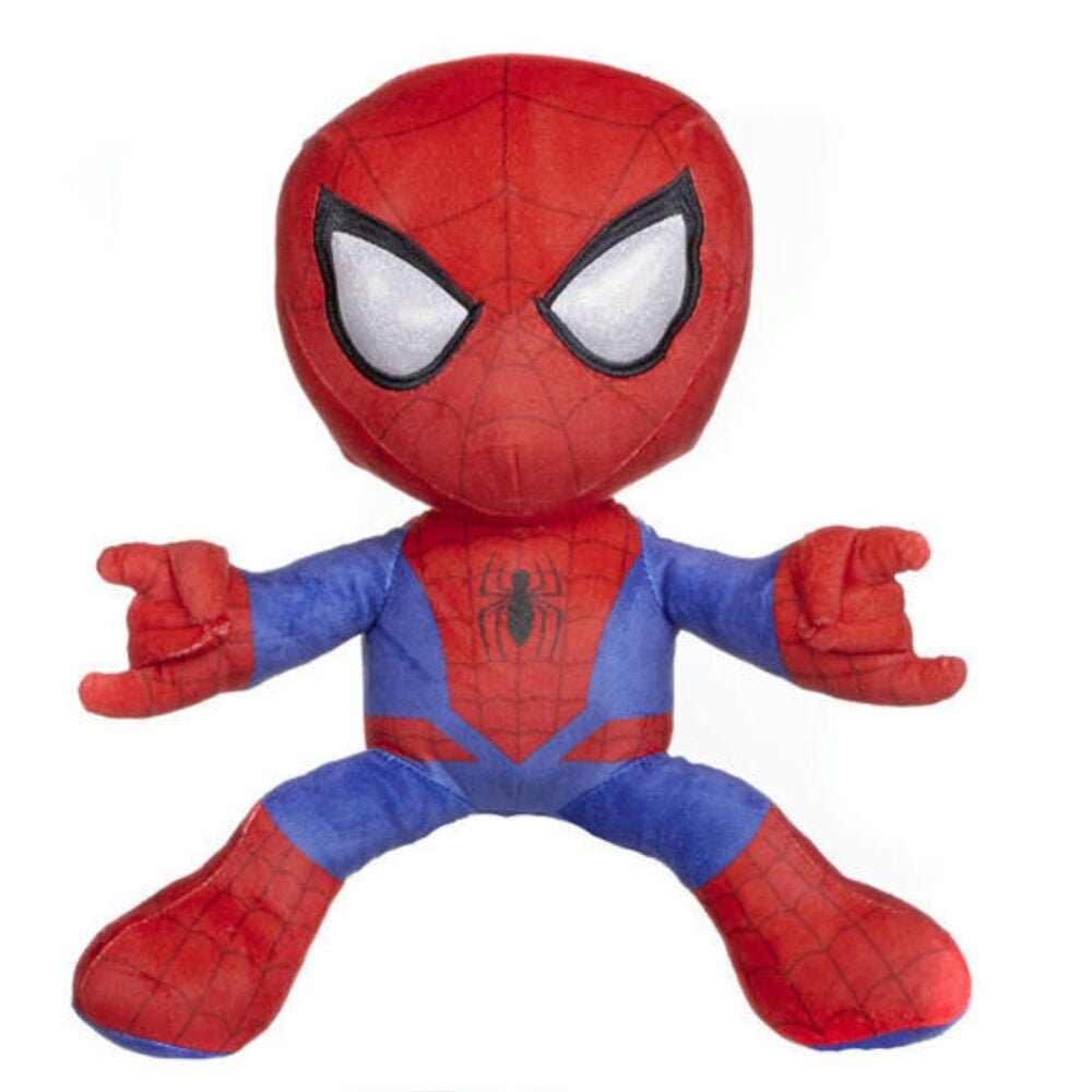 Peluche de Spider-Man MARVEL rojo y azul de 36 cm