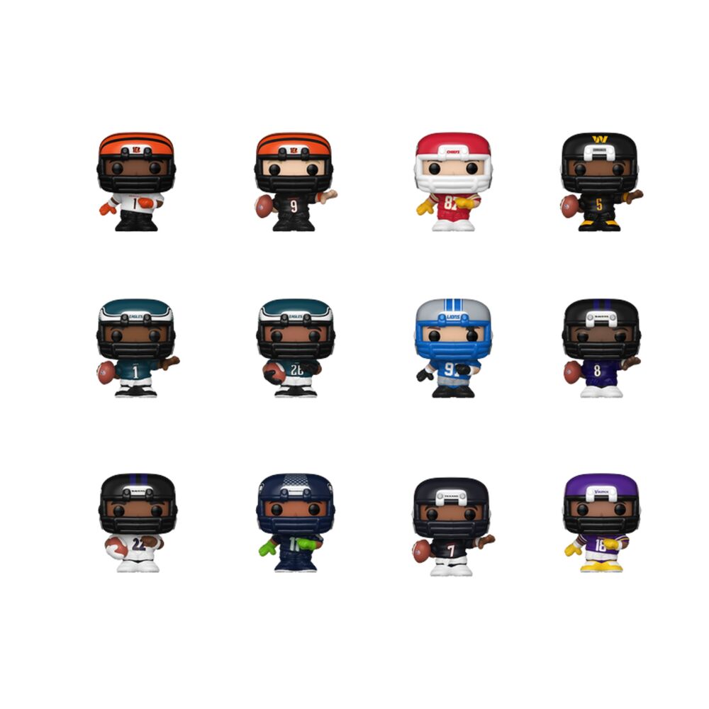 Figura FUNKO Bitty POP! Sports NFL mystery en envase con forma de balón - 2