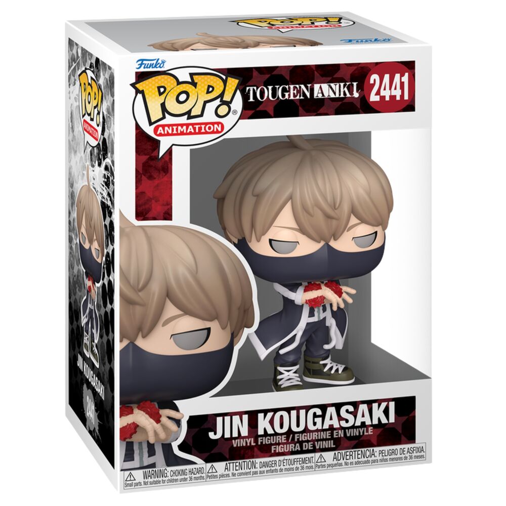 Figura Funko POP! de Jin Kougasaki de Tougen Anki en caja - 5