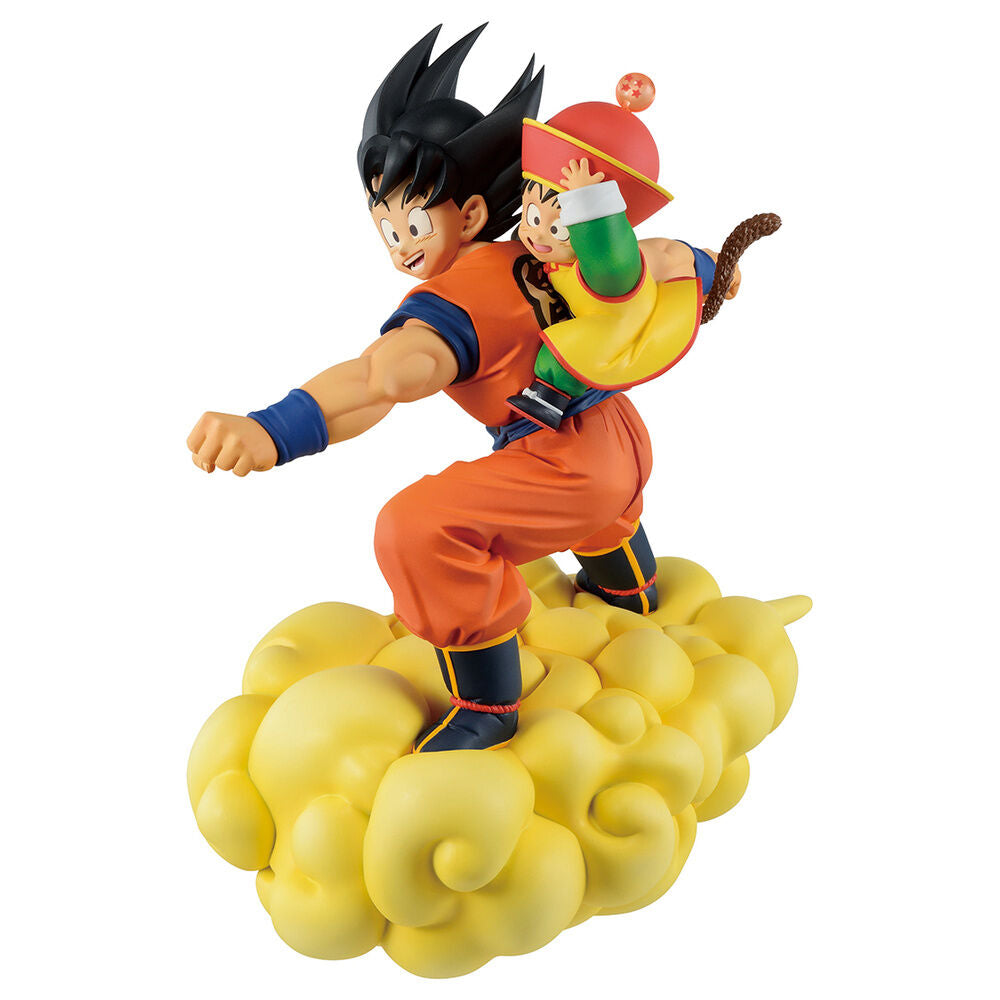 Figura Ichibansho de Son Goku y Son Gohan sobre la nube voladora - 3