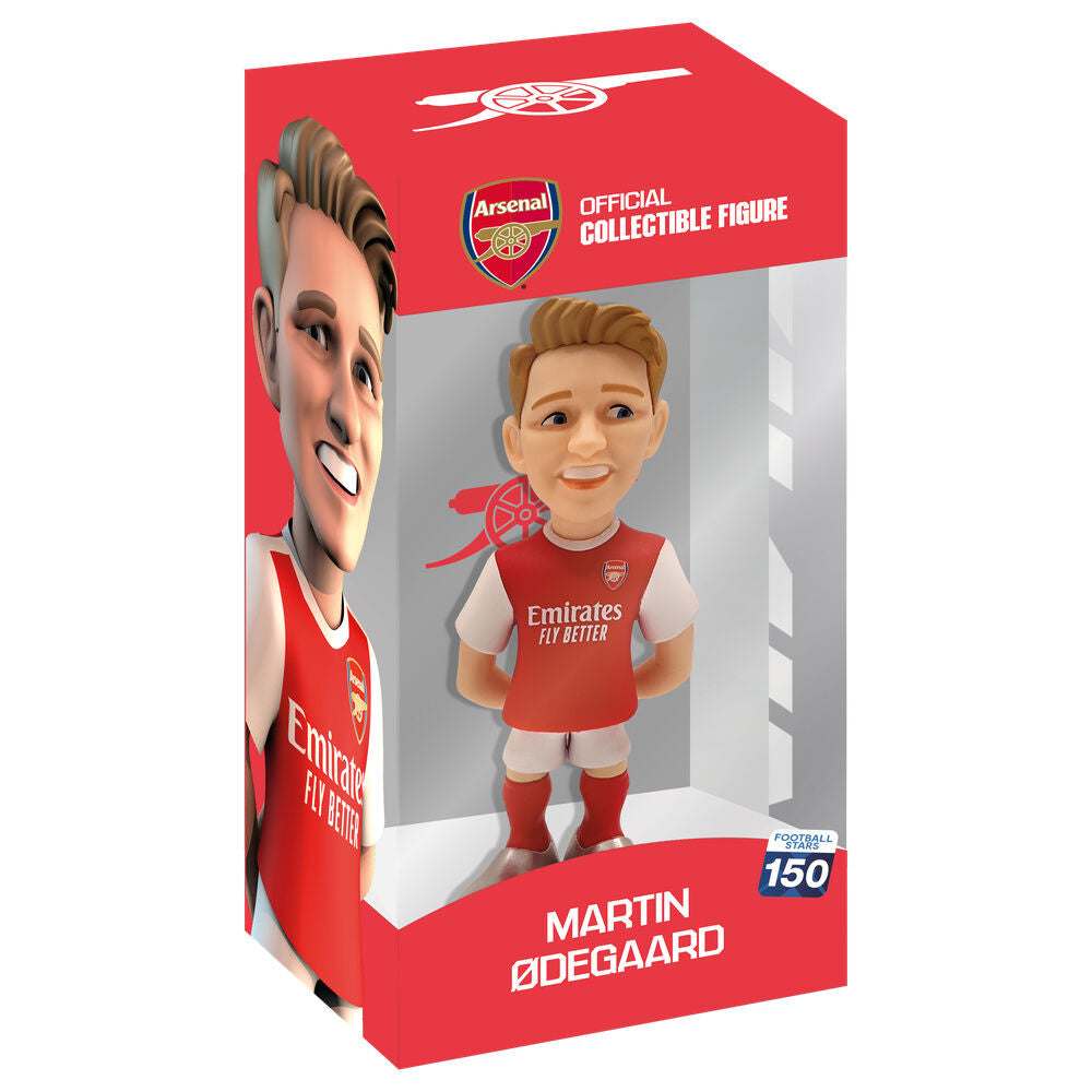 Figura MINIX de Martin Ødegaard con la equipación del Arsenal