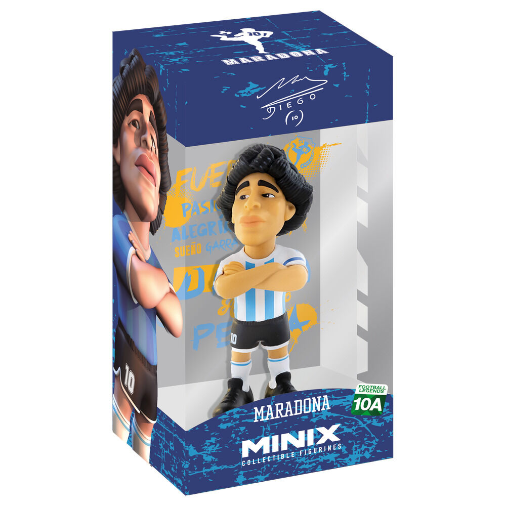 Figura MINIX de Maradona con la camiseta albiceleste de Argentina