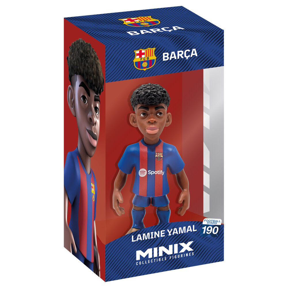Figura MINIX de Lamine Yamal con uniforme del F.C. Barcelona - 5