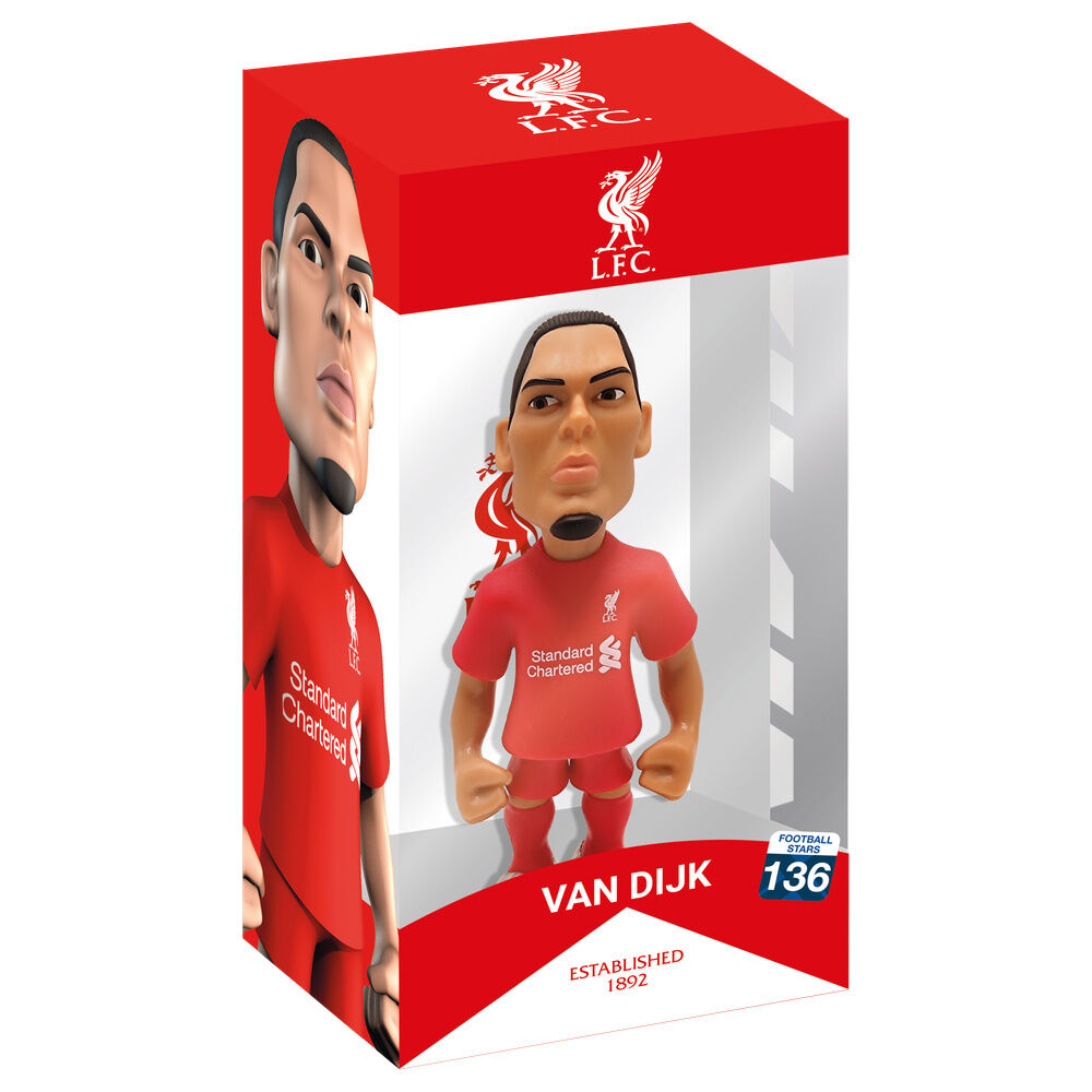 Figura MINIX de Van Dijk con uniforme rojo del Liverpool FC - 5