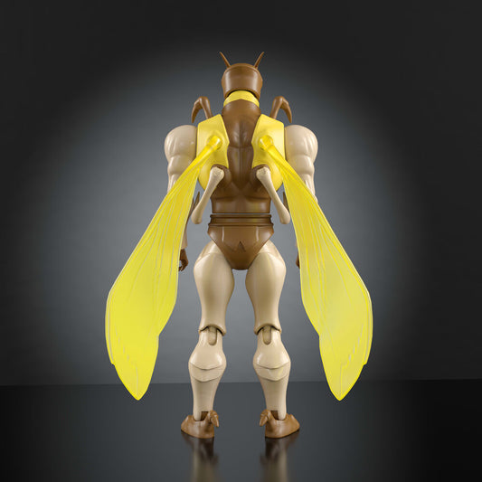 Figura articulada Buzz-Off de Masters of the Universe Origins con alas y arma - 3