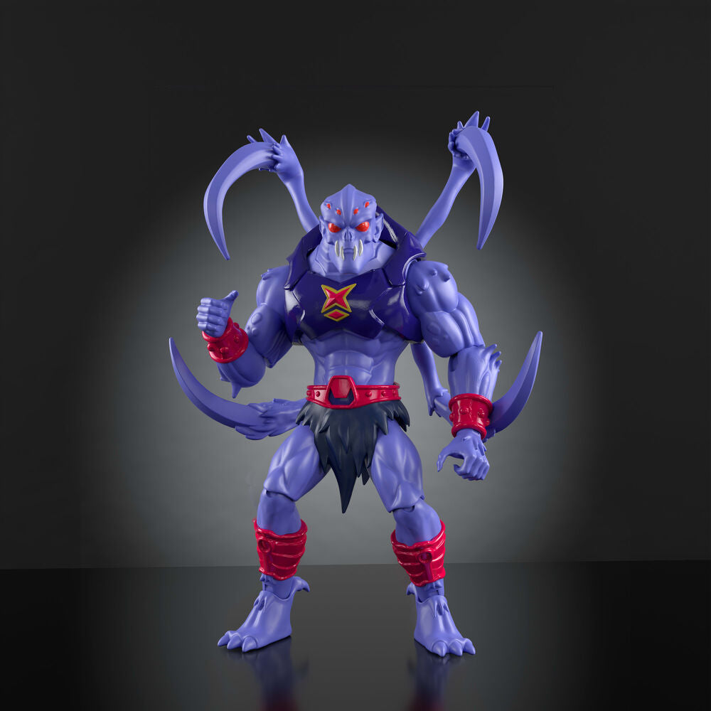 Figura articulada Webstor de Masters of the Universe Origins en morado y rojo - 6