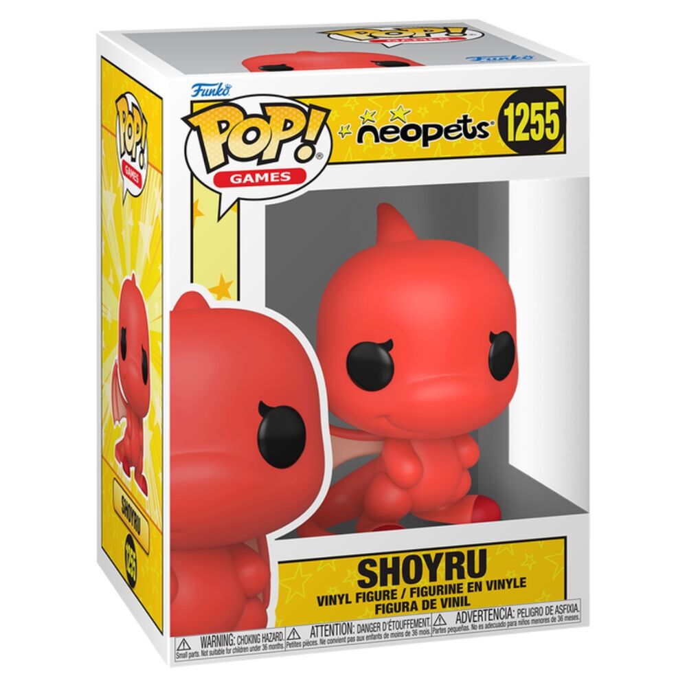 Figura Funko POP! de Shoyru de Neopets en color rojo - 2