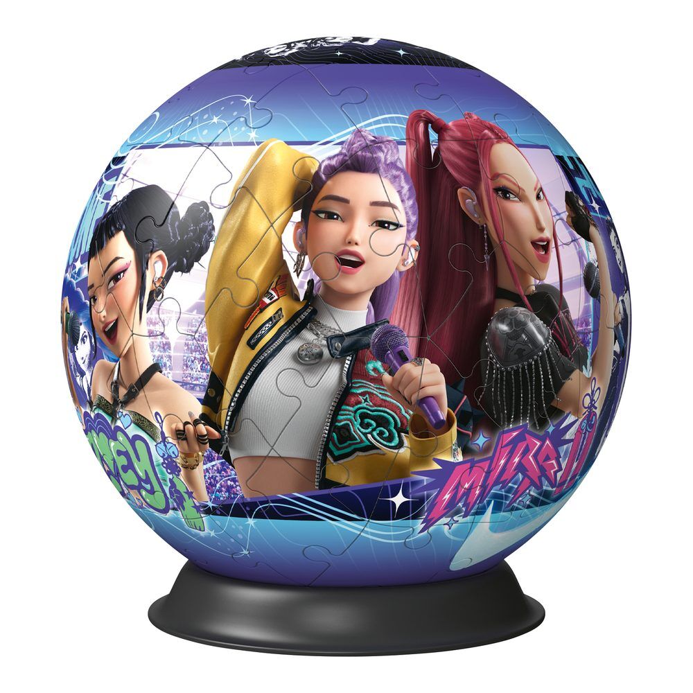 Puzzle Ball 3D Ravensburger de KPop Demon Hunters con 72 piezas - 2