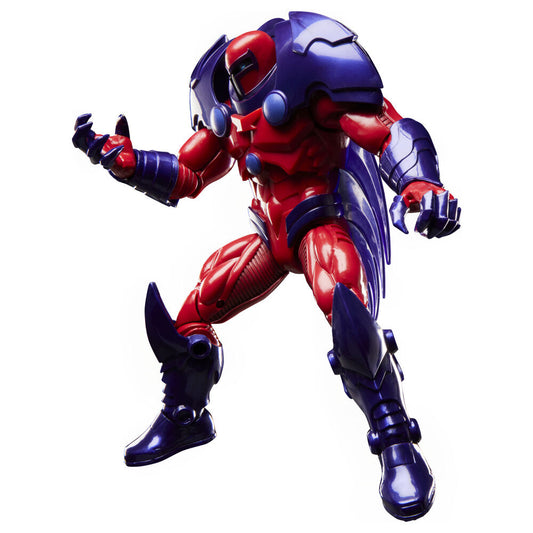 Figura articulada de Onslaught Marvel Legends en rojo y morado - 4