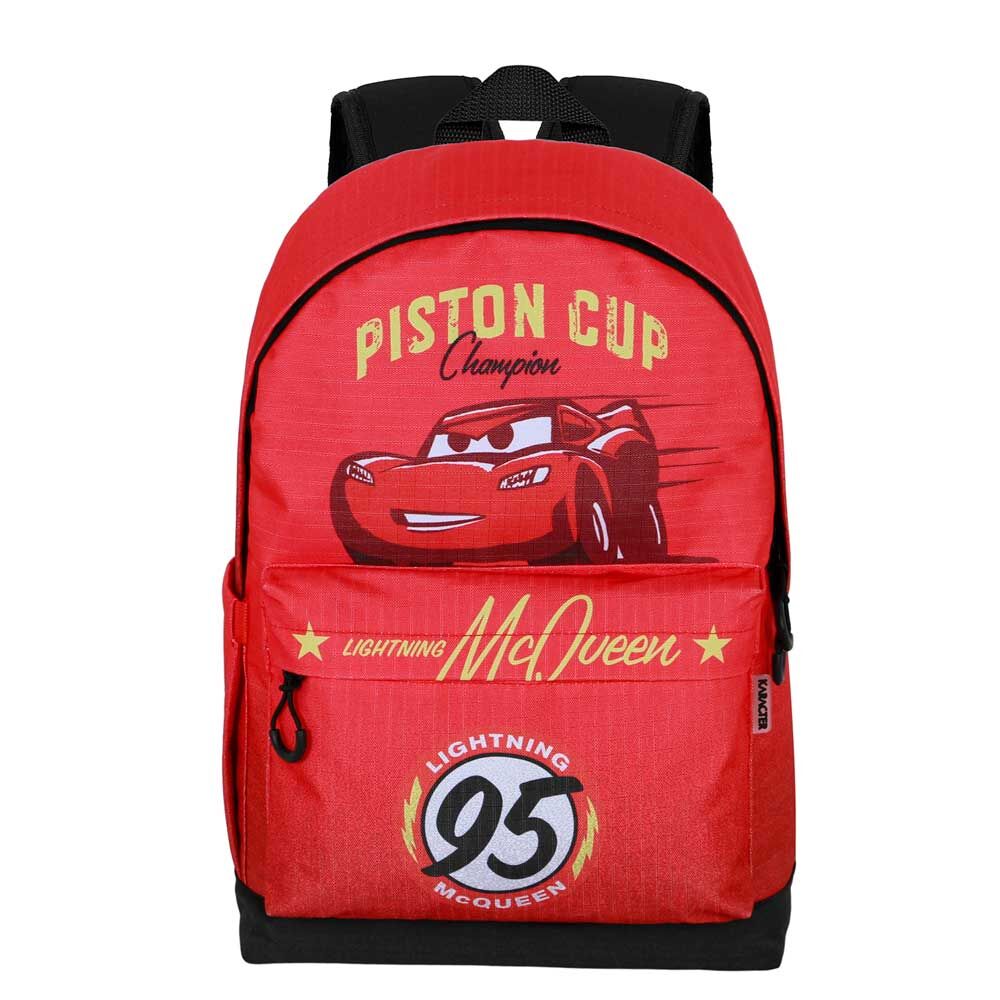 Mochila roja Cars 3 Disney Pixar con Lightning McQueen - 3
