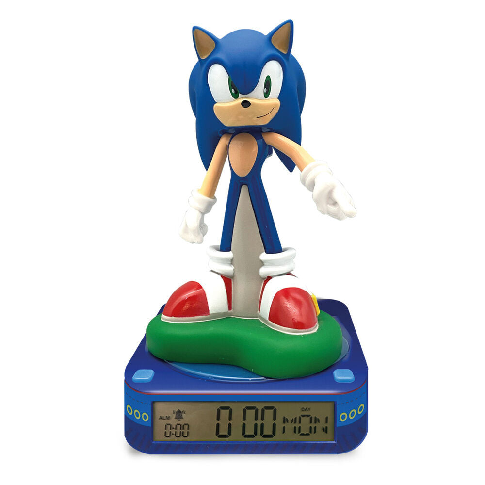 Lámpara despertador 3D de Sonic the Hedgehog