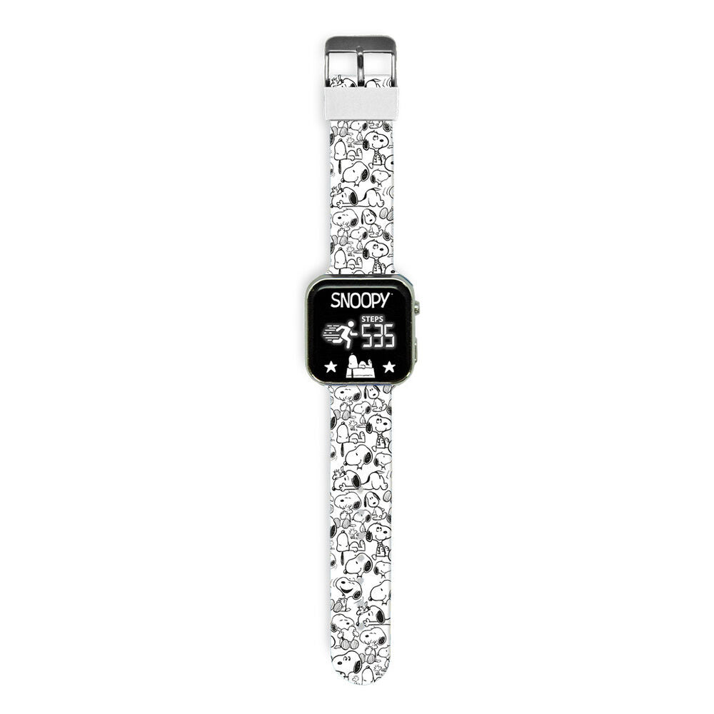 Reloj LED Snoopy Peanuts con podómetro - 2