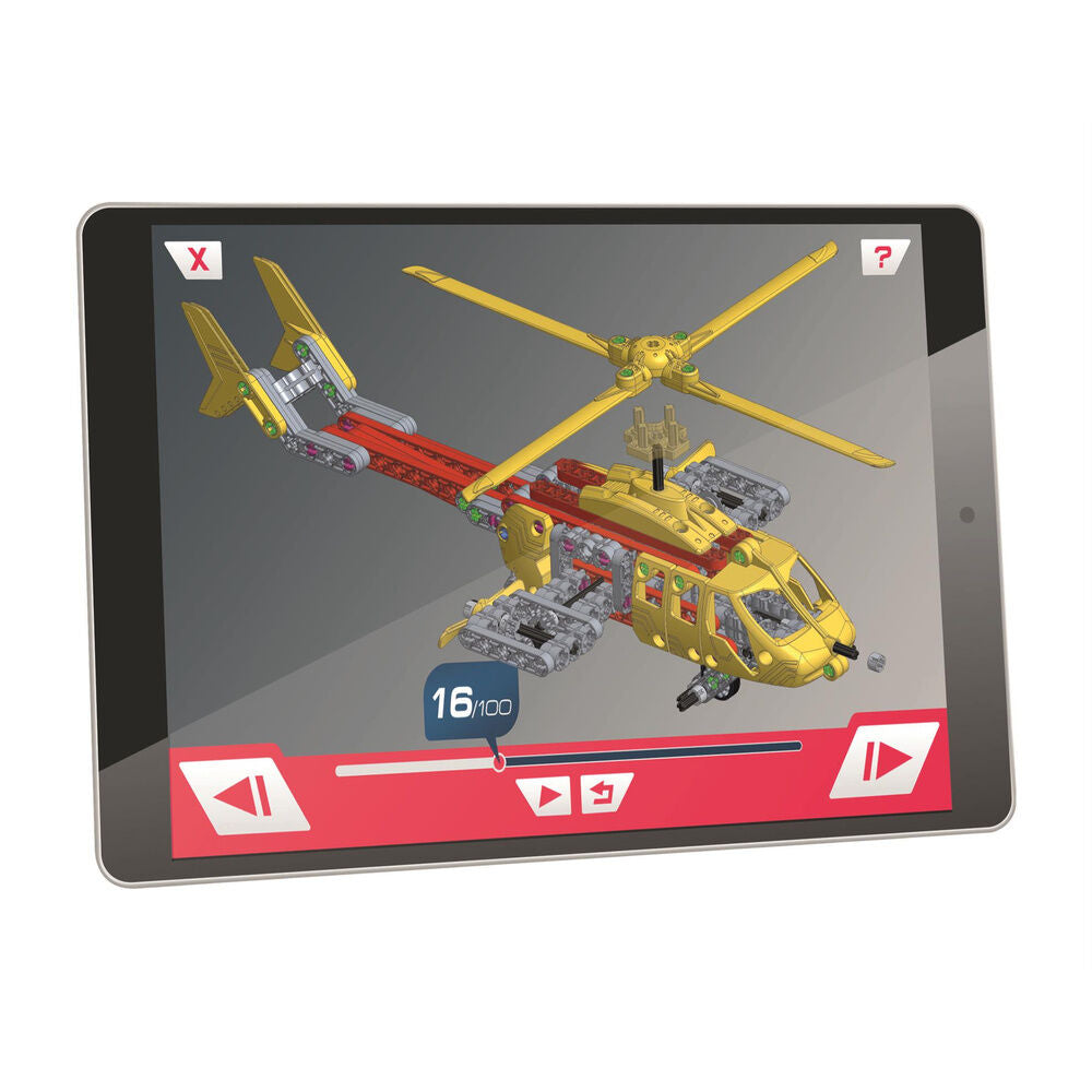 Juego Clementoni Laboratorio de Mecánica para construir un helicóptero de rescate - 5