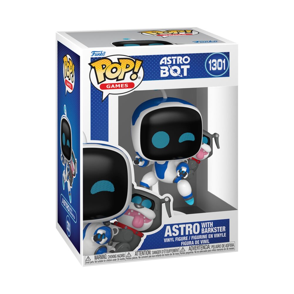 Figura Funko POP! de Astro Bot con Barkster - 2