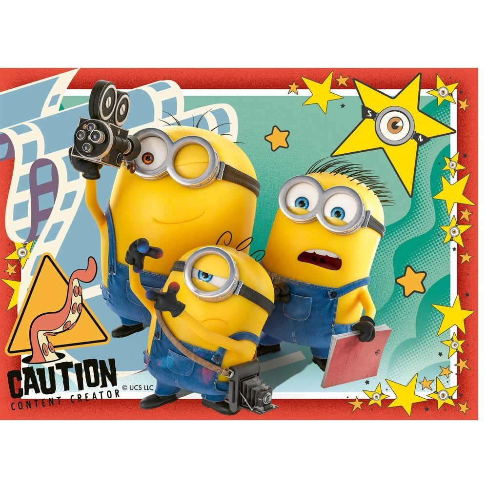 Caja de 4 puzzles Ravensburger de Minions & Monsters - 5